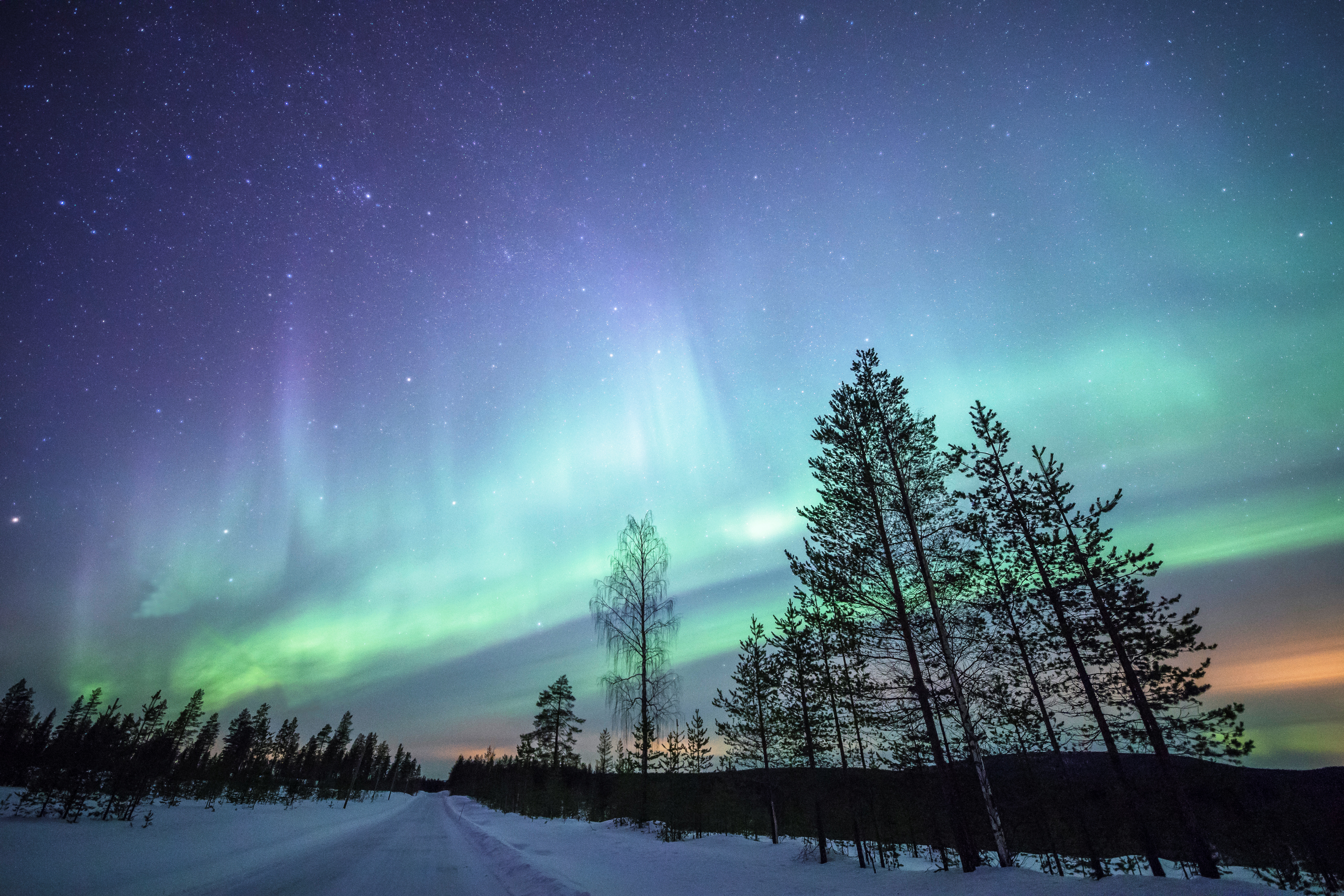 FINNISH LAPLAND: NORTHERN LIGHTS
